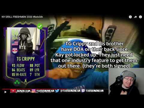 Demon Kam Reacts to NY DRILL FRESHMEN 2023 #bxtoldn