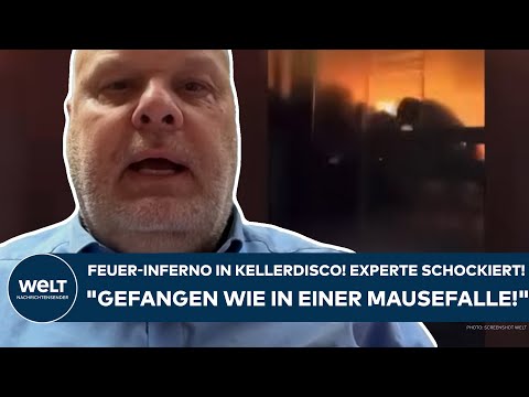 SCHWEIZ: Feuer-Inferno in Kellerdisco! Experte schockiert! "Gefangen wie in einer Mausefalle!"