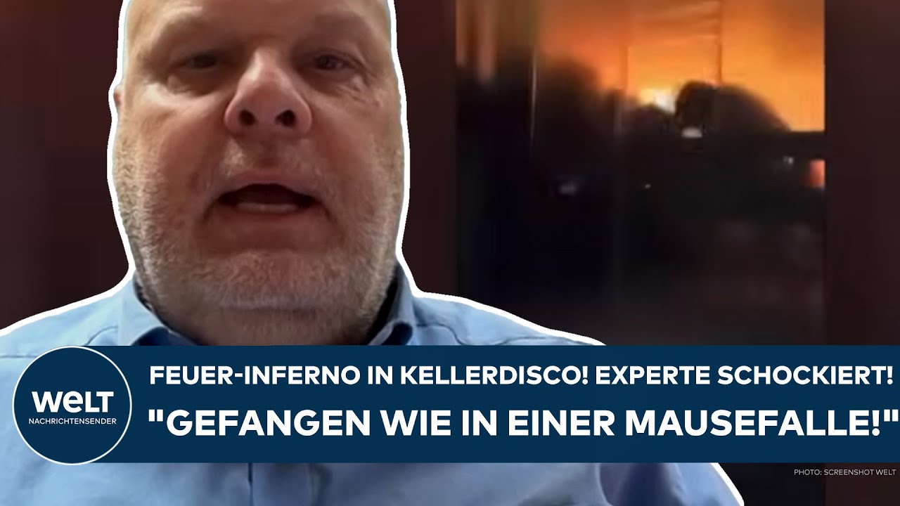 SCHWEIZ: Feuer-Inferno in Kellerdisco! Experte schockiert! "Gefangen wie in einer Mausefalle!"