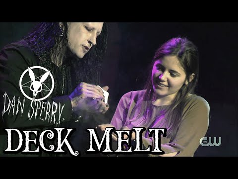 Shock Illusionist Dan Sperry : The Anti-Conjuror Melts a Deck of Cards with his fintertips