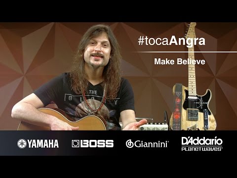 #TocaAngra | Make Believe - Angra (aula de violão)