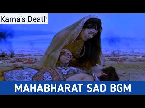 Mahabharat Sad BGM | Karna's death | #mahabharat