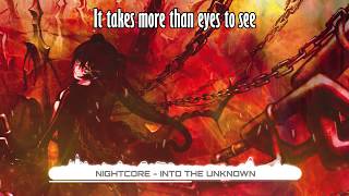 Nightcore - Into The Unknown - Starset (Lyrics) ★