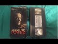 Opening Closing To Absolute Power 1997 VHS