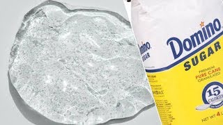 How To Make No Glue Sugar Slime!!