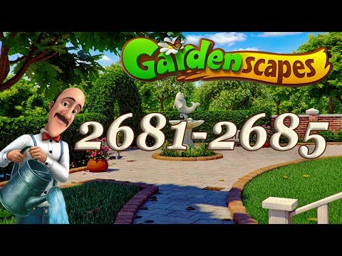 GardenScapes level 2681, 2682, 2683, 2684, 2685