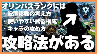 【脱ゴールドプラチナ】このゲームには攻略法があります オリンパスランクの解説【APEX】