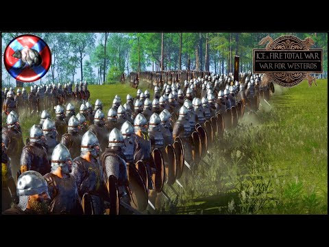 Dorne Must Fight Two Foes!! 2v1-War For Westeros Mod Attila Total War