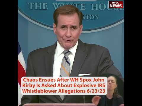 Kirby On Hunter Biden WhatsApp Question: "I Am Not Going To Address This Issue From This Podium"