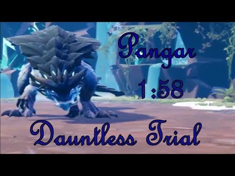 Rolia - Solo Chainblade Frostback Pangar Dauntless Trial - 1:58 - Patch 1.0