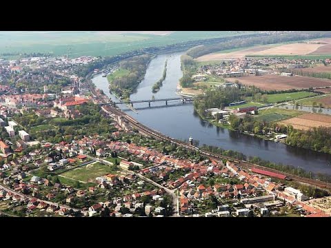 Roudnice nad Labem - City (CZ), Czech republic, Europe in 4KHD in English.