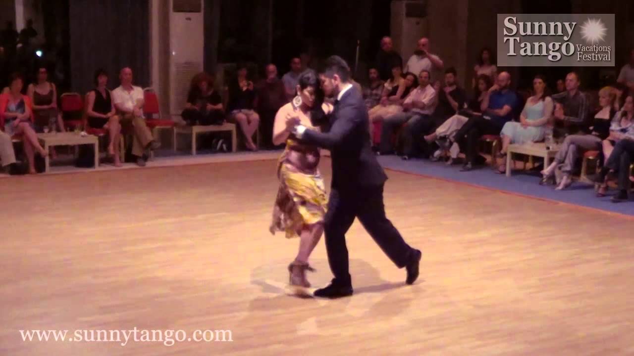 Sebastian Jimenez & Maria Ines Bogado 1/4, SUNNY TANGO FESTIVAL 2014, Floreal Ruiz-Por La Vuelta