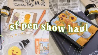 SF Pen Show Haul 2023 | Fountain Pen Inks & Stationery 🖋️