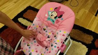 Minnie Mouse Stars and Smiles Baby Girl Infant to Toddler Activity and Rocker Setup and Assembly