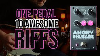 Video thumbnail for 10 Awesome Riffs | Redbeard Effects Angry Rhubarb Overdrive Demo by Let's Play All