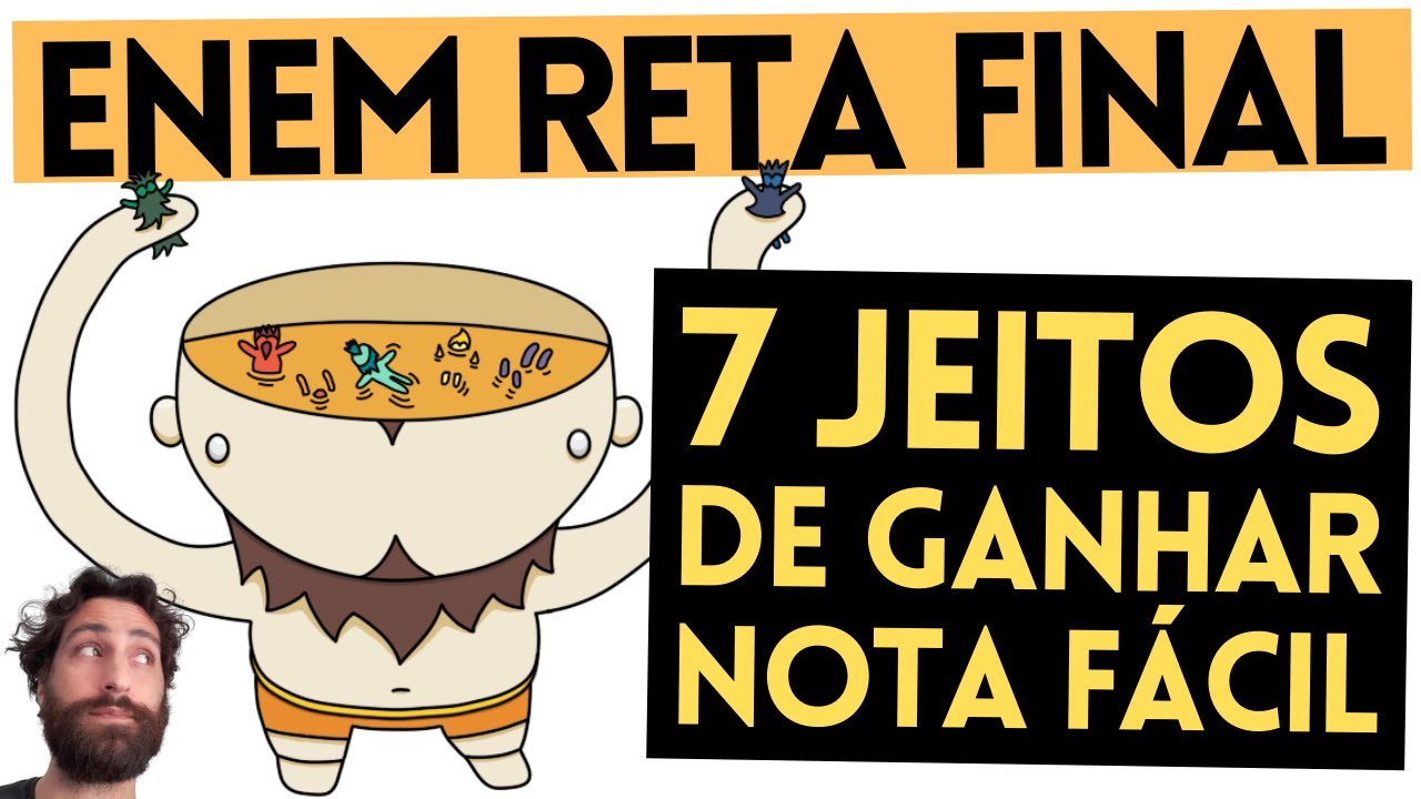 Como Aumentar Muito Nota Enem em 1 Semana!