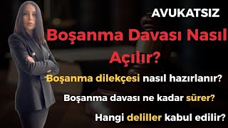Boşanma davası nasıl açılır?  2026 Güncel Rehber