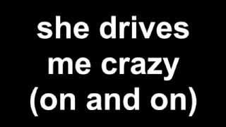 Mr.Easy - She drives me crazy (Lyrics)
