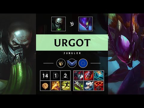 Urgot Jungle vs Kha'Zix - EUW Diamond Patch 25.19