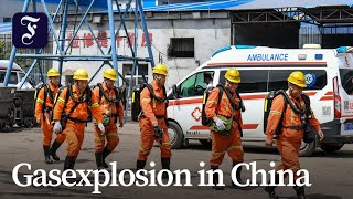 Mindestens 82 Tote bei Minenunglück in Nordchina
