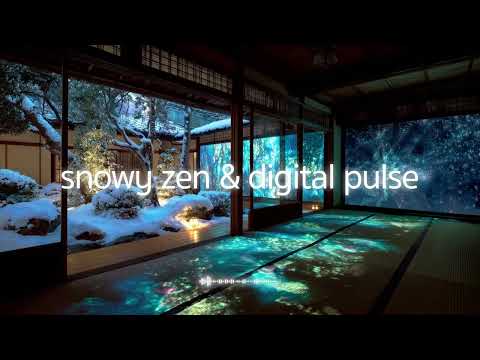 【lofi BGM】Snowy Zen & Digital Pulse｜深い没入へ誘う冬の和モダンChill音楽