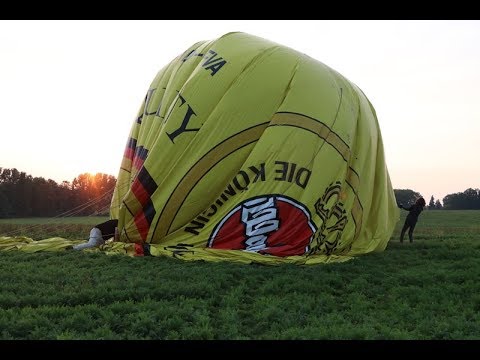 Na místě přistání natáčela Wloclawska internetova televize q4.pl. Zdroj: Q4x4, YouTube 