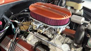 1963 Chevrolet C10 Stepside Custom Engine Compartment