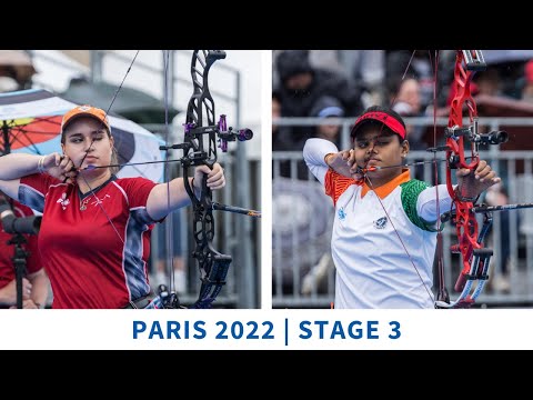 Ella Gibson v Jyothi Surekha Vennam – compound women gold | Paris 2022 World Cup S3