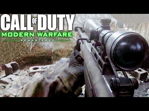 Preparing The Shot(CoD Modern Warfare Remastered pt 12)Walkthrough