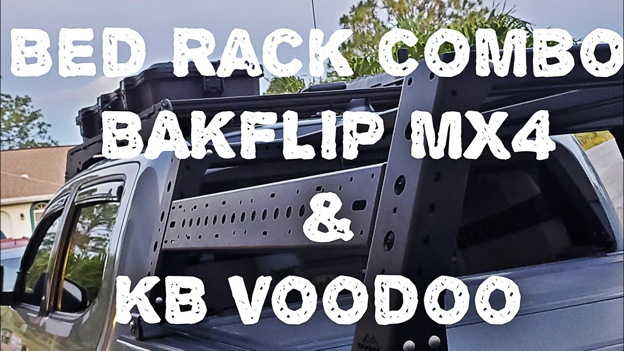 KB Voodoo Bed Rack + Bakflip MX4 Install