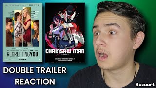 DOUBLE TRAILER REACTION | Regretting You &amp; Chainsaw Man: Reze Arc - The Movie (2025) Trailer (#107)