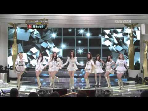111224 SNSD The Boys @ 2011 KVS Enter Awards