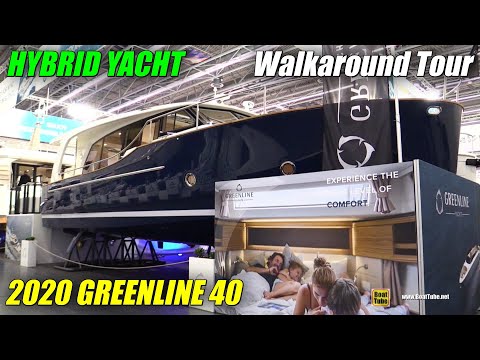 2020 Greenline 40 Hybrid Boat - Walkaround Tour - 2020 Boot Dusseldorf