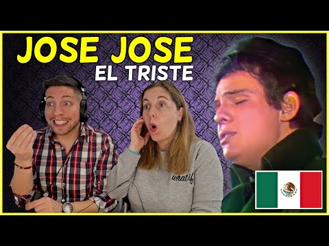 ESPAÑOLES REACCIONAN A JOSÉ JOSÉ POR PRIMERA VEZ "EL TRISTE" (EN VIVO)