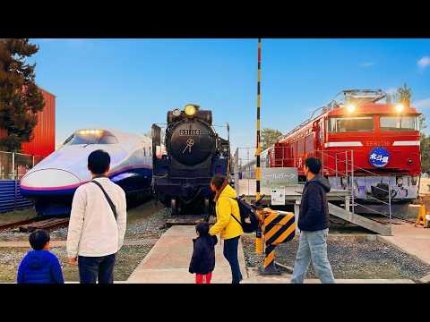 Drive Real Shinkansen & SL! 🚂 Blast Loud Horns at Japan's New Railway Holy Grail: Yumenoba!