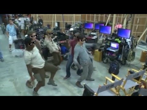 Proof that The Maze Runner cast dance goes to any song. (Part 1)