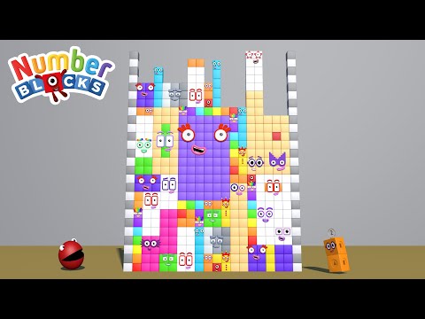 New Meta Numberblocks Standing Tall StepSquad 7 VS 700 VS 7000 BILLION Numberblocks Puzzle Tetris Ga