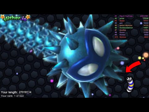 Slither.io A.I Giant Snake Vs Monster Snake - Epic Skin Slitherio Vip Best Gameplay - Infinity Score