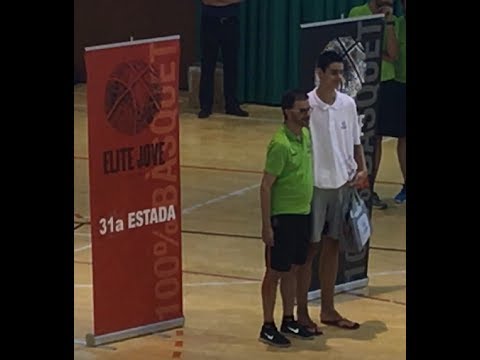 EJ2017CAD Premio al Jugador con Mayor Proyección. Ganador: Aitor Etxeguren