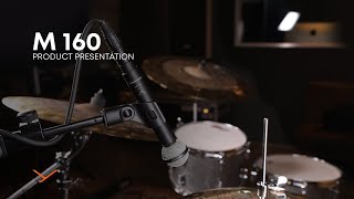 Video thumbnail for beyerdynamic | M 160 Dynamic Double-Ribbon Microphone (Hypercardioid) - Product Presentation by beyerdynamic
