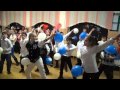 5б школа 35 Владивосток Танцевальный флешмоб «Радужный Микс в Новый год ...
