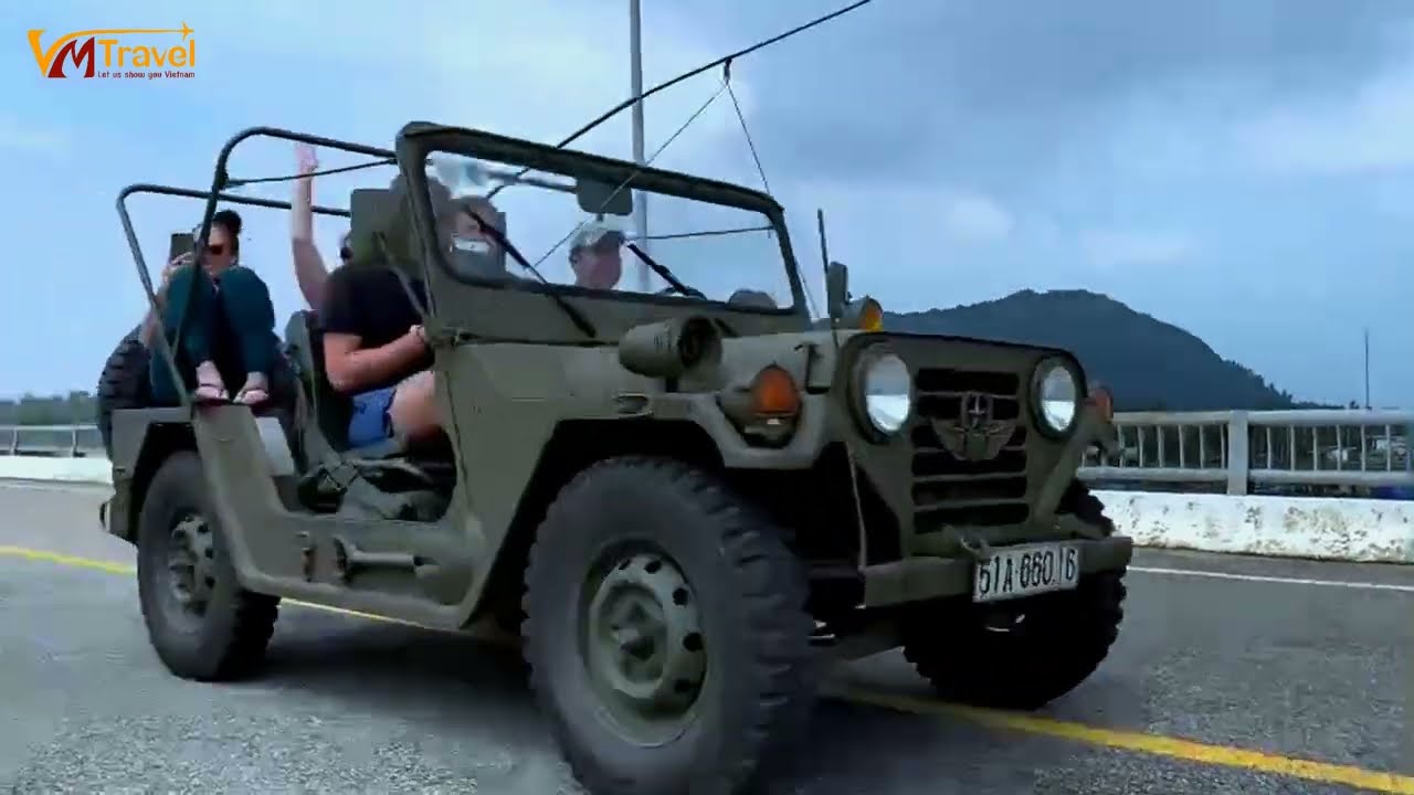 Visit hidden villages in Hue through Jeep adventure.