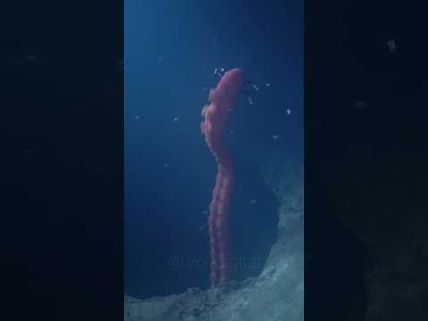 Diver Get Caught by a Colossal Squid #shorts #thalassophobia