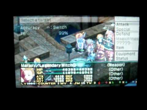Disgaea 2 Dark Hero Days PSP Gameplay