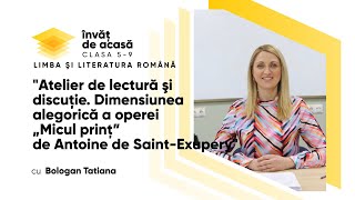 "Dimensiunea alegorică a operei Micul prinț"