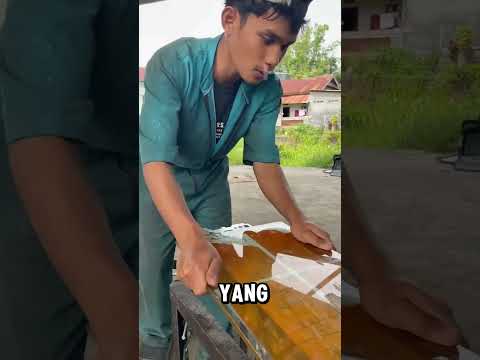 meratakan blok silinder mesin yang belok