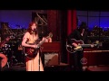 Karen Elson The Ghost Who Walks Live on ...