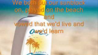 Owl City - Sunburn HQ Lyrics