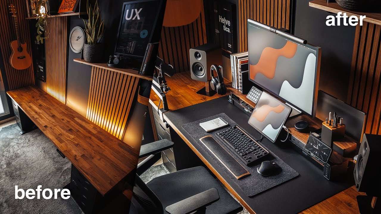 Building the ULTIMATE Functional Workspace | Desk Setup Tour