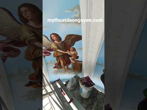 CÔNG TRÌNH VẼ CỔ ĐIỂN BIỆT THỰ LONG AN